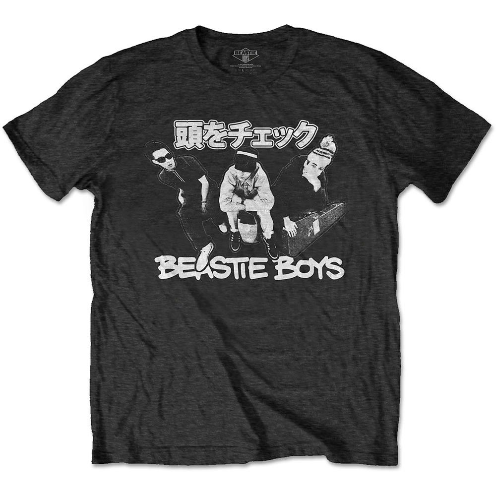 The Beastie Boys - Check Your Head Japanese Heren Tshirt - Zwart
